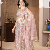 Emblished Net Heavy Lehenga Choli