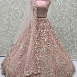 Rainbow Sequence Bridal Lehenga