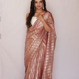 Presenting New Real Modeling Saree