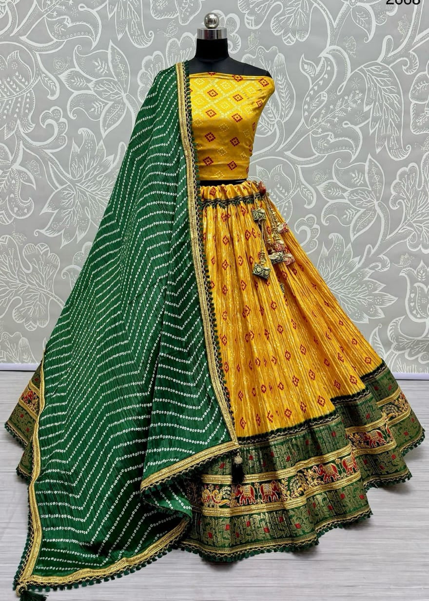 Haldi Special Brid Lehenga Choli