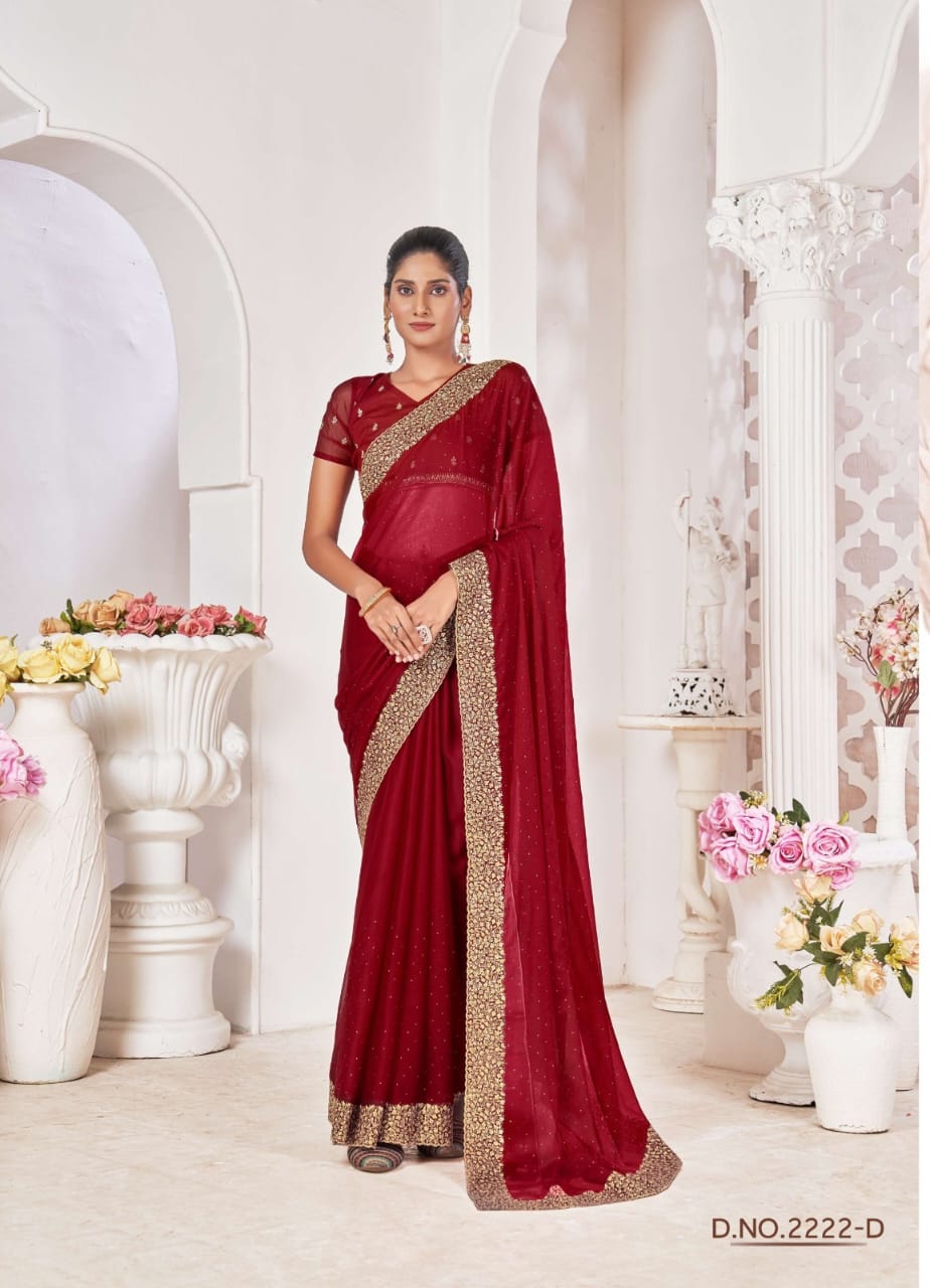 Dailywear Chiffon Saree Collection