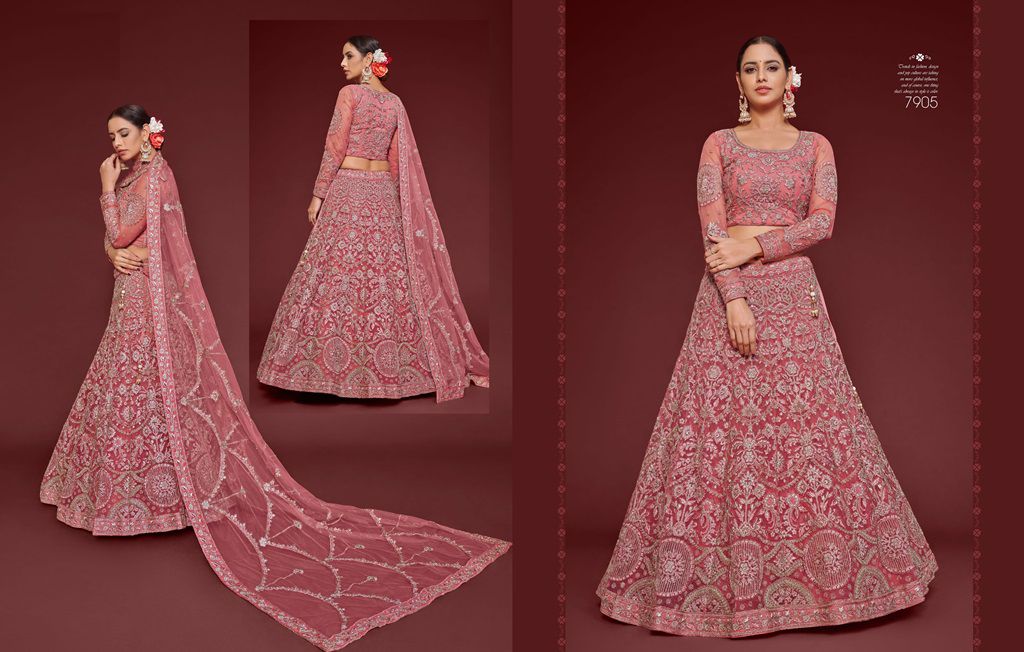 Heavy bridal wedding premium lahenga choli