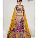 Elegance Bridal Embroidered Lehenga