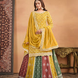 Designer  Multy Colored Lehenga Top Collection