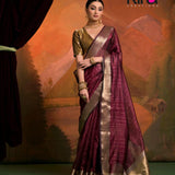 Exclusive Rajyog Moss Silk Saree