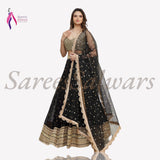 Black Georgette Lehenga Choli