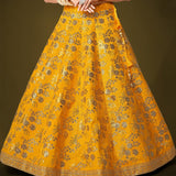 Fabulous  Yellow Bridal Lehenga Collection