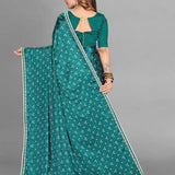 Women Bandhani Satin Saree