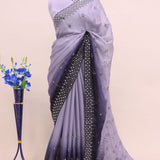 Premium  Mirror Work Saree