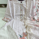 Beautyfull Heavy Checkred Cotton Suit