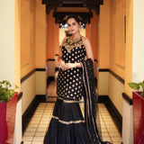 Black Salwar Sharara Collections