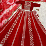 Navratri with this beautiful chaniya choli set