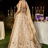 Premium Silk Bridal Embroidered Lehenga