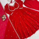 Reddis Charm Georgette Anarkali Gown