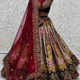 Premium Bridal Velevt Lehenga