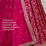 Bridal Wedding Embroidered Lehenga