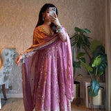 Partywear Fandy Silk Suit