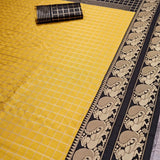 Beautiful Art Silk Jacquard Border Saree