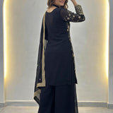 Black Occasionally Pakistani Suit