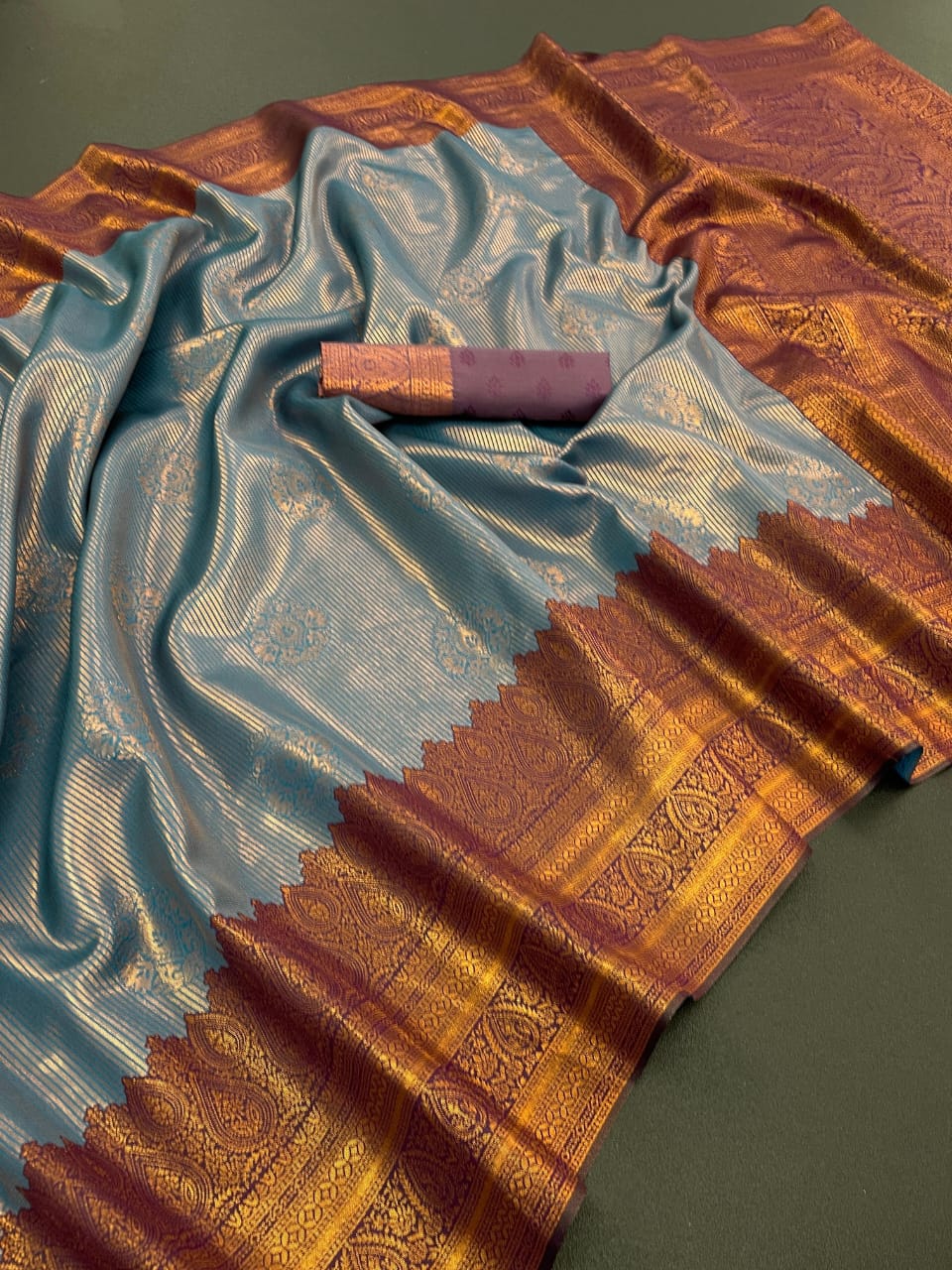 Kuber Pattu Kanjivaram Silk Saree