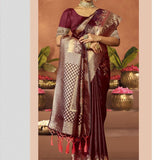 Exlusive Satin Silk Saree Collection