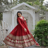 Attractive Booming Anarkali Gown