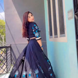 PartyWear Digital Printed Lehenga