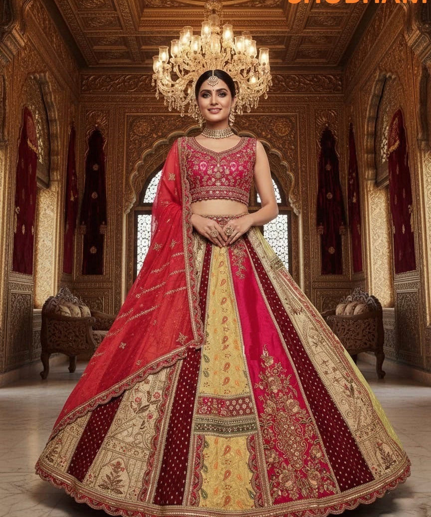 Luxurious Wedding Lehenga Choli