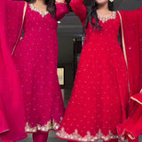 Festive Embroidered Anarkali Gown