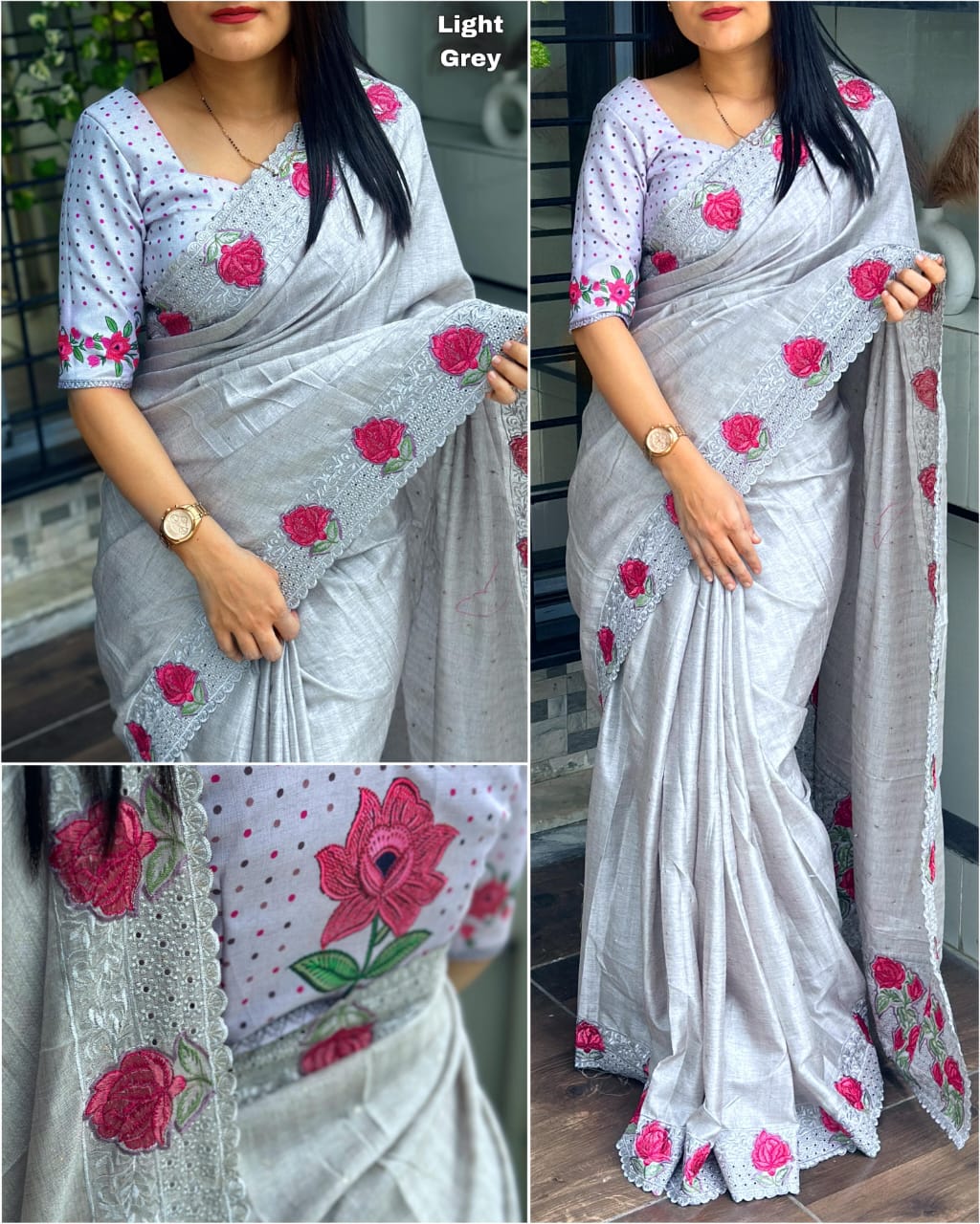 Elegant Tusser Cotton Saree Collection