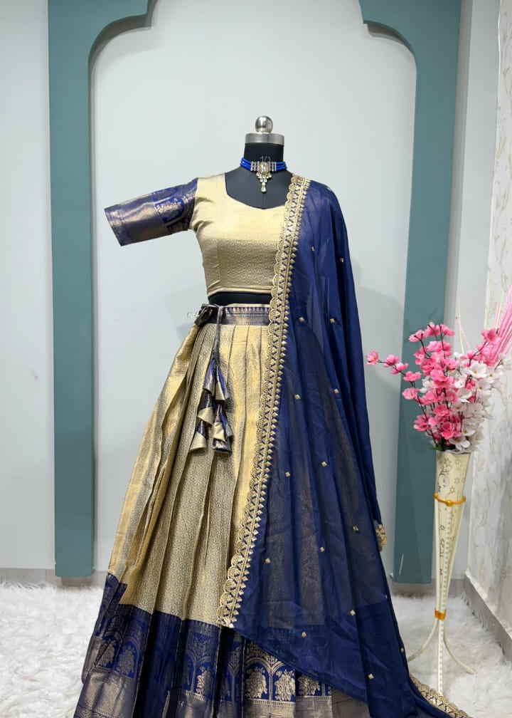 Exclusive Traditional Silk Lehenga