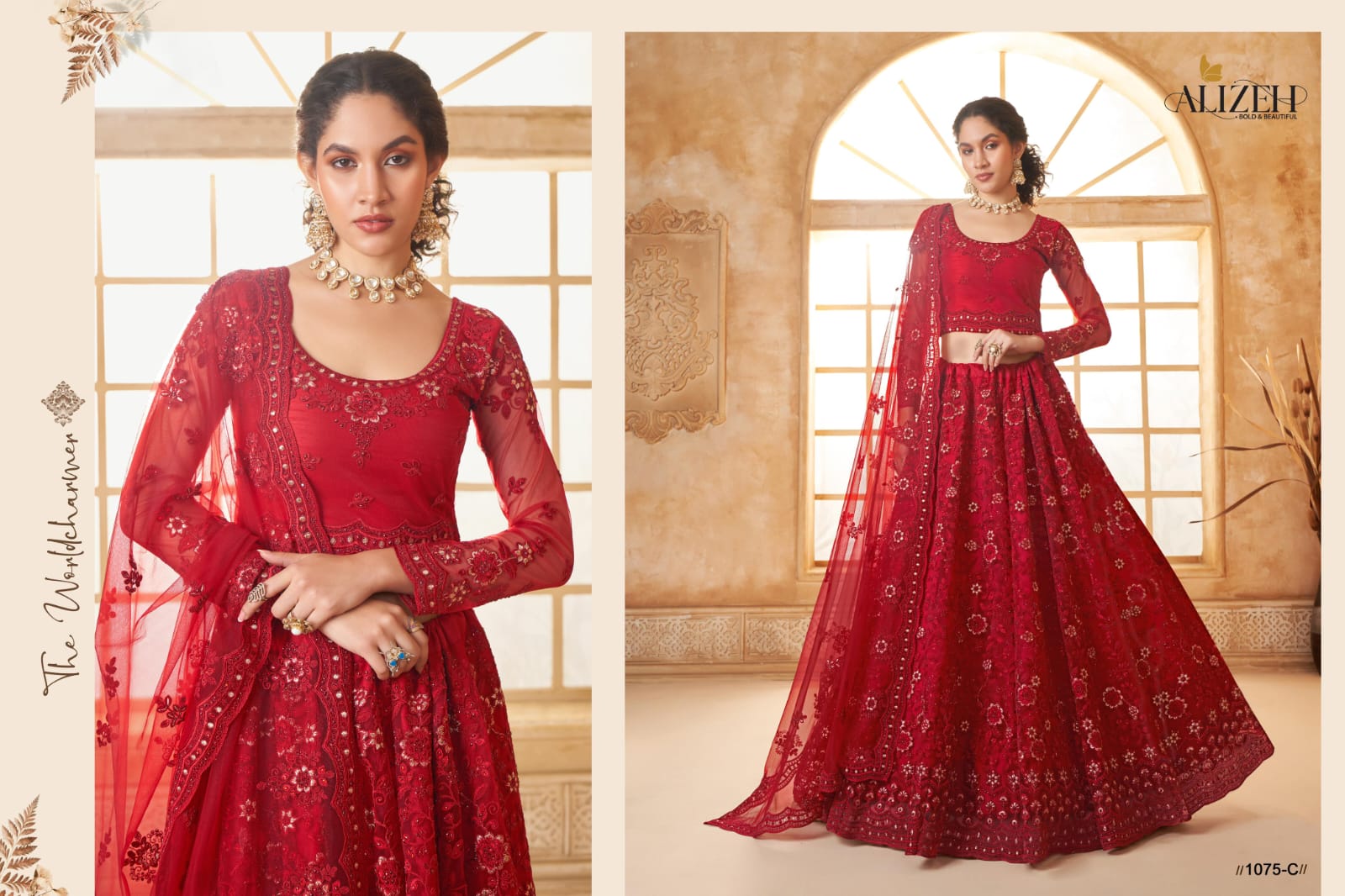 Alizeh Premium Bridal Wedding Lehenga