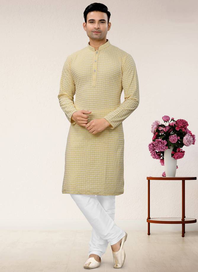 New Designs in Lucknowi Work with Inner kurta Pajama