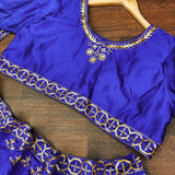 Royalblue Tapeta Silk Lehenga Choli