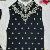 Black Salwar Sharara Collections