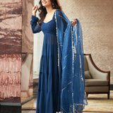 Elegance Pure Georgette Anarkali gown