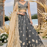 Royal Wedding Silk Embroidered Lehenga