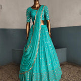 Heavy Sequance Georgette Lehenga