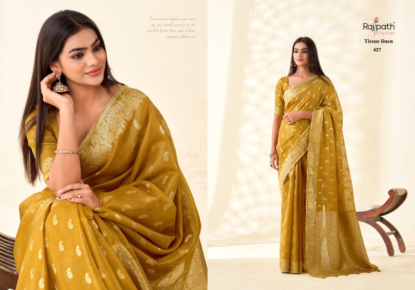 Rajpath Luxurious Kanvas Silk Saree