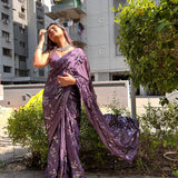 Heavy Kasturi silk saree