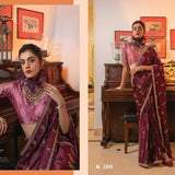 Luxury Viscos Satin Silk Saree