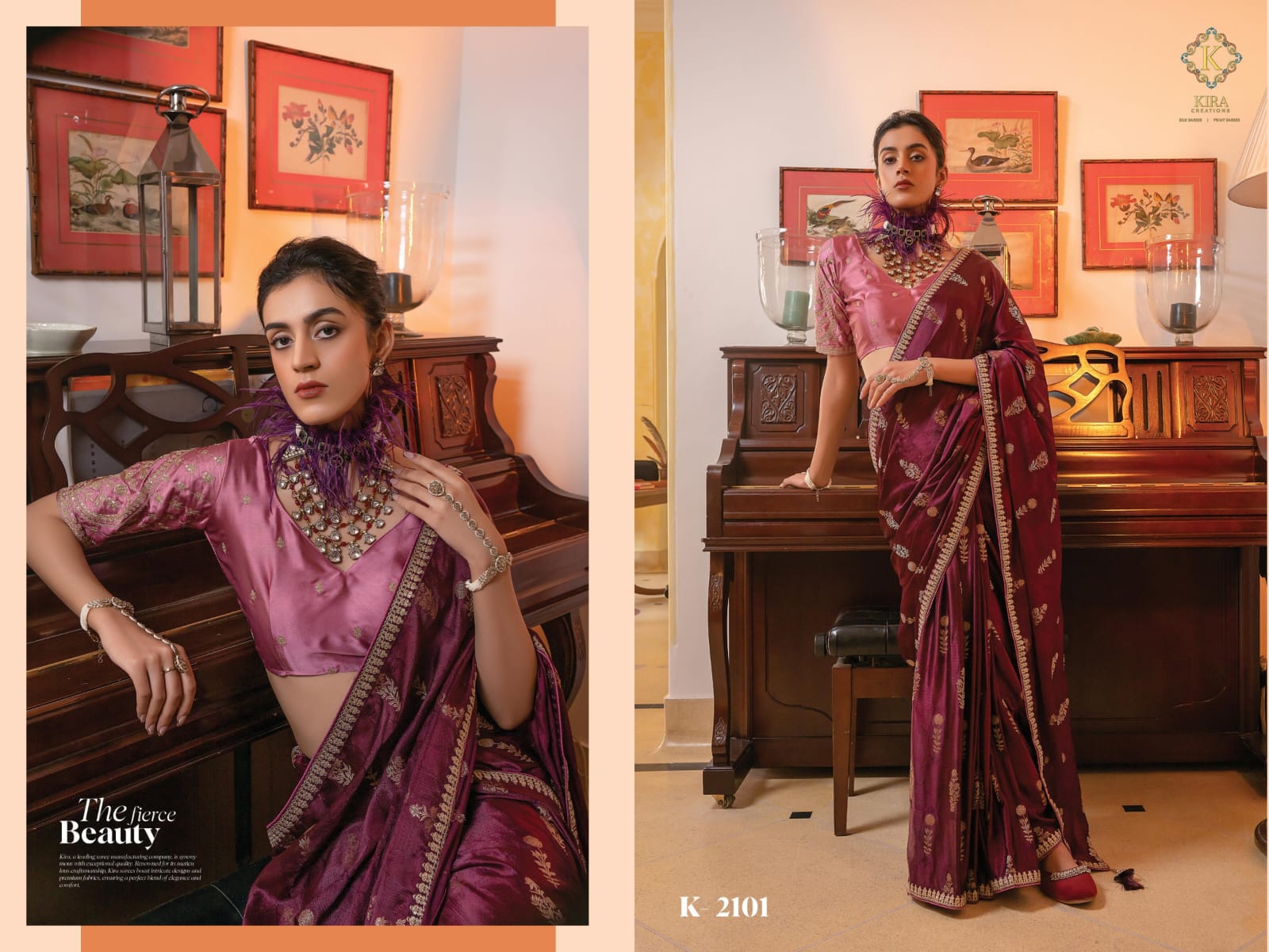 Luxury Viscos Satin Silk Saree