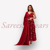 Red Salwar