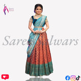 Premium  Half Lehenga Saree