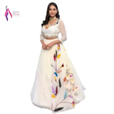 Bridal Wear White Lehenga