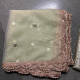 Mint Elegance Embroidered Lehenga Set - Size M