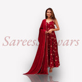 Red Salwar