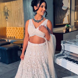 White Lehenga Choli