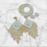 Beautiful Premium Quality Mala And Earrings