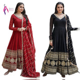 Attractive Booming Anarkali Gown